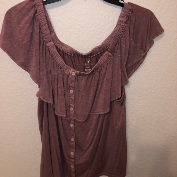 American Eagle Outfitters Tops - ‼️ AMERICAN EAGLE OFF SHOULDER TOP ‼️